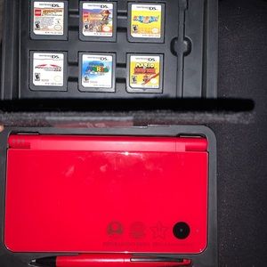 Nintendo DS XL  mario cart 25th edition